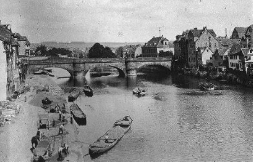 Ausweichbruecke Hafenbruecke 1907 bis 1908.jpg