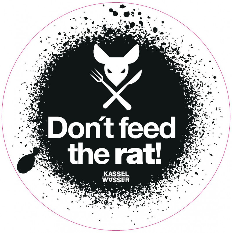 Dont Feed The Rat_Aufkleber_Version_02