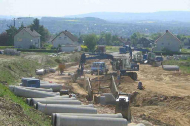 Erschliessung von Bau- und Gewerbegebieten