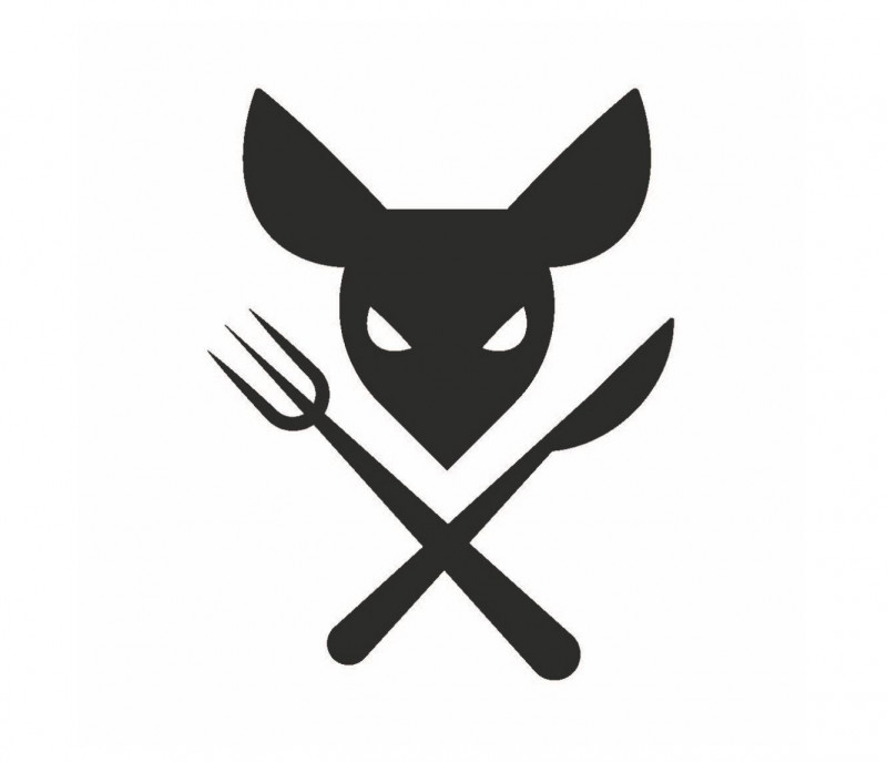 Ratte Besteck 25 zu 10