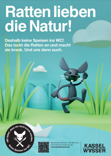 Ratten leiben die Natur